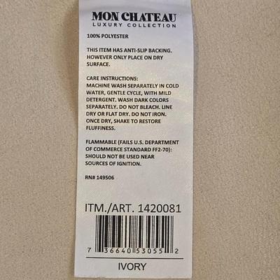 LOT 442B: Mon Chateau Faux Animal Skin Rug