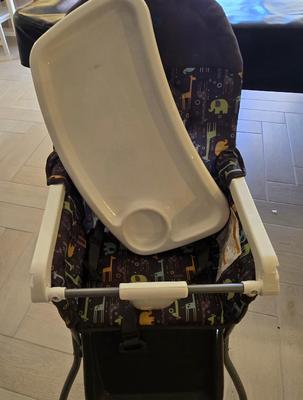 LOT 446B: High Chair and Booster Chair for Grandma's House