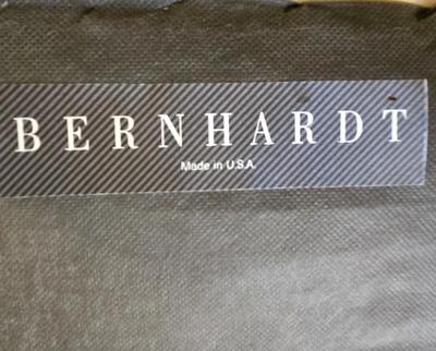 LOT 448B: Bernhardt Love Seat with Matching Ottoman