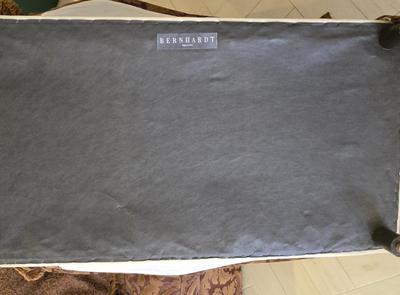 LOT 448B: Bernhardt Love Seat with Matching Ottoman