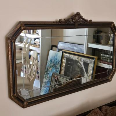 LOT 450B: Decorative Antique Wall Mirror