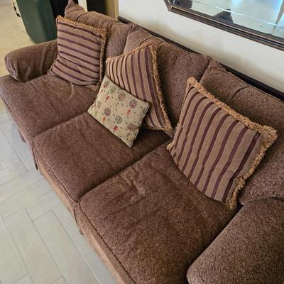 LOT 451B: Bernhardt Couch/ Located Near Ground Level Door