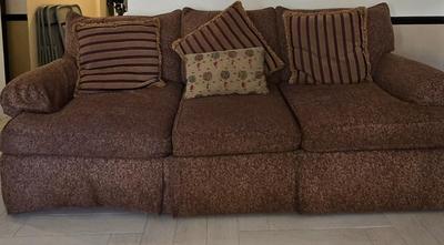 LOT 451B: Bernhardt Couch/ Located Near Ground Level Door