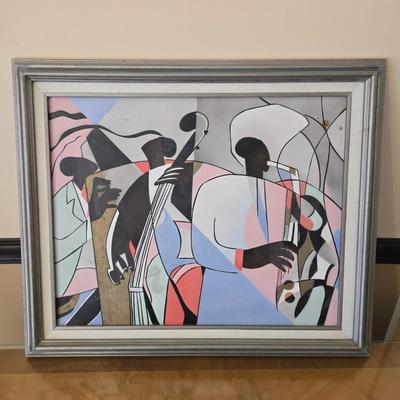 LOT 453B: Jazz at Takoma Station by Artist Joseph Holston