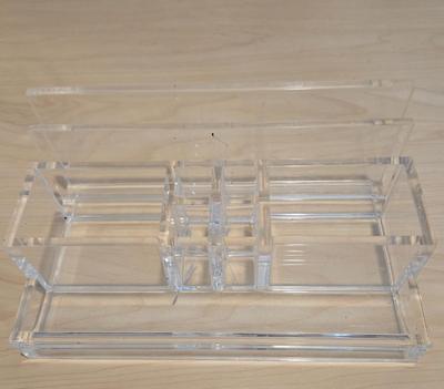 LOT 454B: Adjustable Height Desk with Multiple Office Supplies