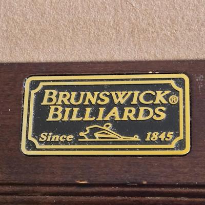 LOT 455B: Brunswick Billiards Table / Located Near Ground Level Door