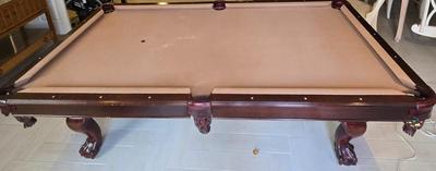 LOT 455B: Brunswick Billiards Table / Located Near Ground Level Door