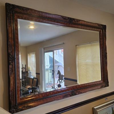 LOT 458B: Large Decorative Wall Mirror