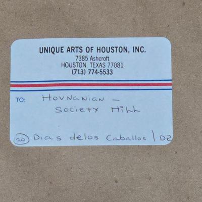 LOT 458B: Dias De Los Caballos by Susan Hartenhoff