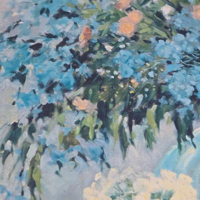 LOT 460B: Stretched Canvas Signed Still Life Painting