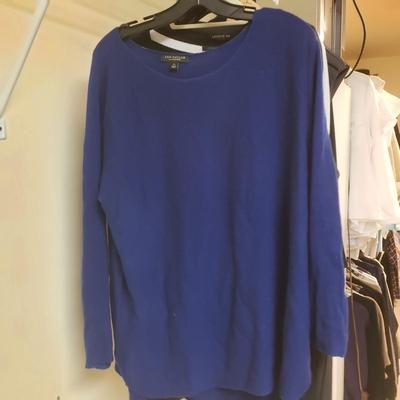 LOT 481MBC: Ladies Sweaters-Ann Taylor, Leo & Ugo, Barbara Wells Studio & More