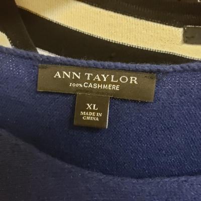 LOT 481MBC: Ladies Sweaters-Ann Taylor, Leo & Ugo, Barbara Wells Studio & More