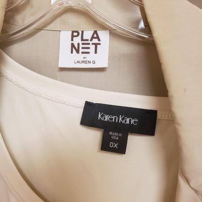 LOT 488MBC: Neutral Tops-Rain+Rose, Nanette Lepore, L'AGENCE & More