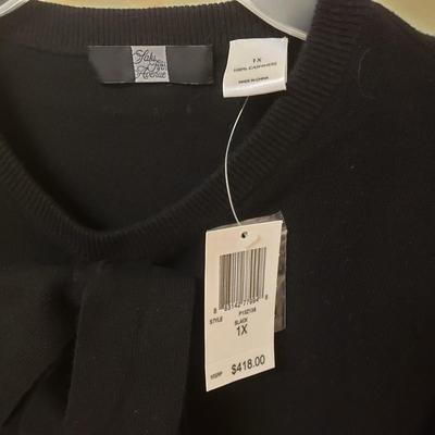 LOT 489MBC: New with Tags-Saks Fifth Avenue, Sonia Rykiel, Eileen Fisher, Lafayette 148