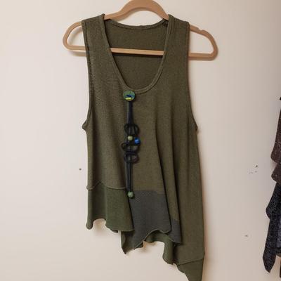 LOT 491MBC: Vintage Sweaters, Vests, Dresses-Some Hand Loomed