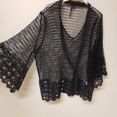 LOT 493MBC: Designer Black Tops-Sun Kim, Frank Lyman, Yansi Fugel, Kay Celine & Others