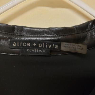 LOT 496MBC: Vintage Leather Drawstring Pants, Saks Fifth Avenue, Alice+Olivia & More