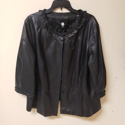 LOT 496MBC: Vintage Leather Drawstring Pants, Saks Fifth Avenue, Alice+Olivia & More