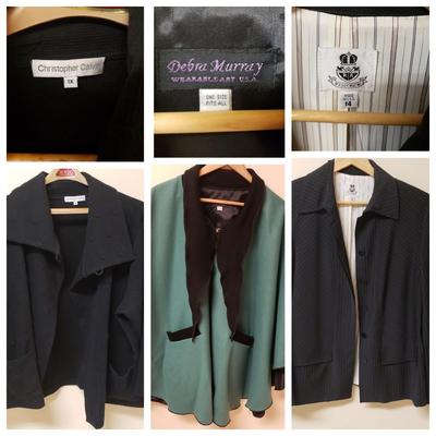 LOT 498MBC: Designer Outerwear-Renfrew, Christopher Calvin, Debra Murray Wearable Art USA