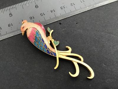 Clossione Bird Pin