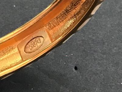 Joan Rivers Enamel Hinged Bracelet