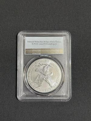 GRADED MS70 2023 AMERICAN EAGLE SILVER DOLLAR