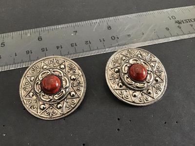 Large Fashion Earrings Aztec
