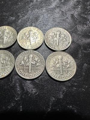 1957, 1963, 1967 DIMES .900 SILVER