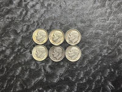 1957, 1963, 1967 DIMES .900 SILVER