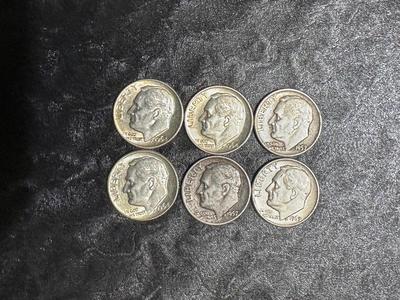 1957, 1963, 1967 DIMES .900 SILVER
