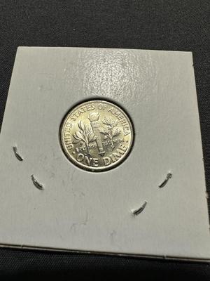 1959, 1960 DIMES AND 1962 QUARTER - .900 SILVER