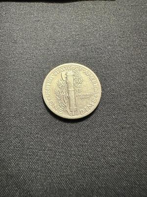 1941, 1942 AND 1945 MERCURY DIMES - .900 SILVER