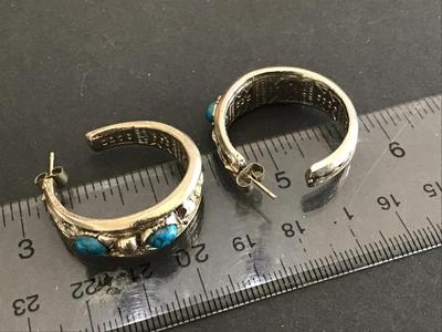 Southwest Hoop Earrings