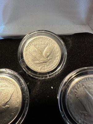 3 - STANDING LIBERTY QUARTERS