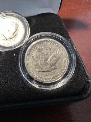 3 - STANDING LIBERTY QUARTERS