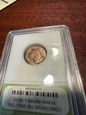 CONSTANTINE THE GREAT ERA ROMAN EMPIRE COIN