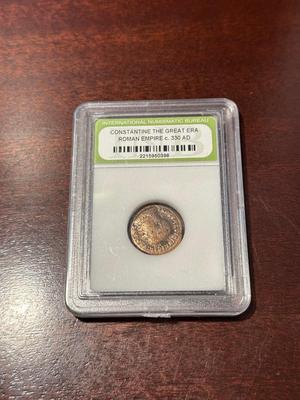 CONSTANTINE THE GREAT ERA ROMAN EMPIRE COIN