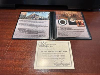 THE FIRST NEW YORK PENNY