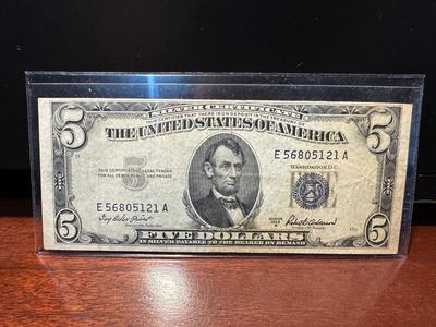 1953 $5 SILVER CERTIFICATE