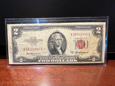 1953 $2 RED SEAL