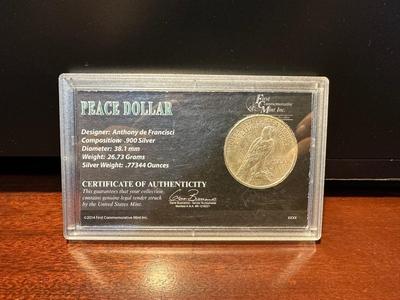 1922 PEACE DOLLAR