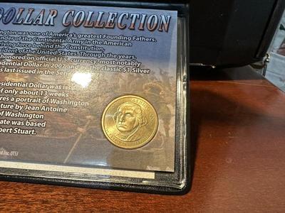1957 $1 BLUE SEAL AND 2007 DOLLAR COIN