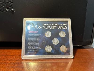 1940’s SILVER MERCURY DIMES