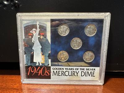 1940’s SILVER MERCURY DIMES