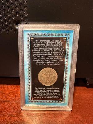 S-MINT 1906 SILVER BARBER HALF DOLLAR