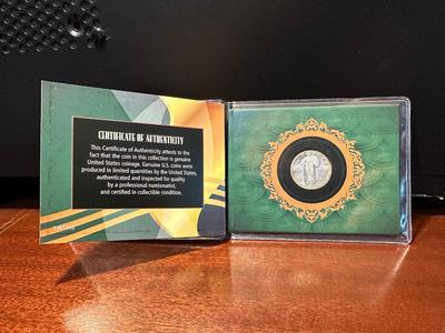 S-MINT 1951 SILVER FRANKLIN HALF DOLLAR AND 1925 SILVER STANDING LIBERTY QUARTER