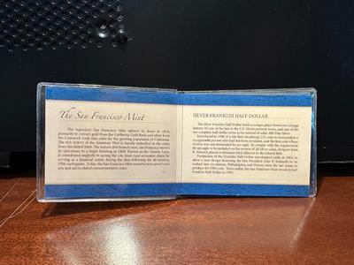 S-MINT 1951 SILVER FRANKLIN HALF DOLLAR AND 1925 SILVER STANDING LIBERTY QUARTER