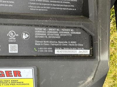 EGO POWER+ 21” SELF PROPELLED LAWNMOWER WITH BATTERY AND CHARGER