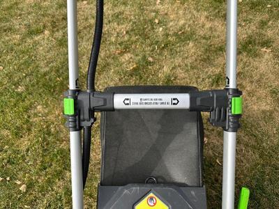 EGO POWER+ 21” SELF PROPELLED LAWNMOWER WITH BATTERY AND CHARGER