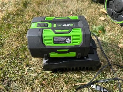 EGO POWER+ 21” SELF PROPELLED LAWNMOWER WITH BATTERY AND CHARGER